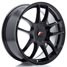 Load image into Gallery viewer, Cerchio in Lega JAPAN RACING JR29 17x7 ET20-48 4H con foratura su misura Gloss Black