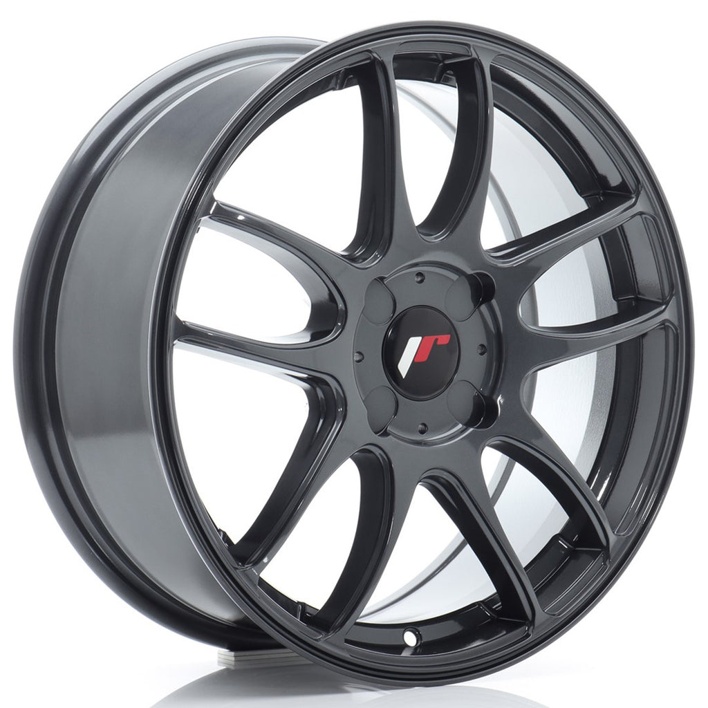 Cerchio in Lega JAPAN RACING JR29 17x7 ET20-48 4H con foratura su misura Hyper Gray