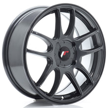 Carica l&#39;immagine nel visualizzatore di Gallery, Cerchio in Lega JAPAN RACING JR29 17x7 ET20-48 4H con foratura su misura Hyper Gray