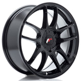 Cerchio in Lega JAPAN RACING JR29 17x7 ET20-48 5H con foratura su misura Gloss Black