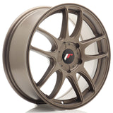 Cerchio in Lega JAPAN RACING JR29 17x7 ET20-48 5H con foratura su misura Matt Bronze