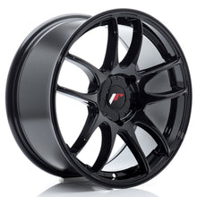 Load image into Gallery viewer, Cerchio in Lega JAPAN RACING JR29 17x8 ET20-38 con foratura su misura Gloss Black