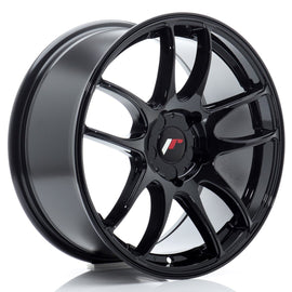 Cerchio in Lega JAPAN RACING JR29 17x8 ET20-38 con foratura su misura Gloss Black