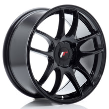 Load image into Gallery viewer, Cerchio in Lega JAPAN RACING JR29 17x8 ET20-38 4H con foratura su misura Gloss Black