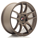 Cerchio in Lega JAPAN RACING JR29 17x8 ET20-38 5H con foratura su misura Matt Bronze