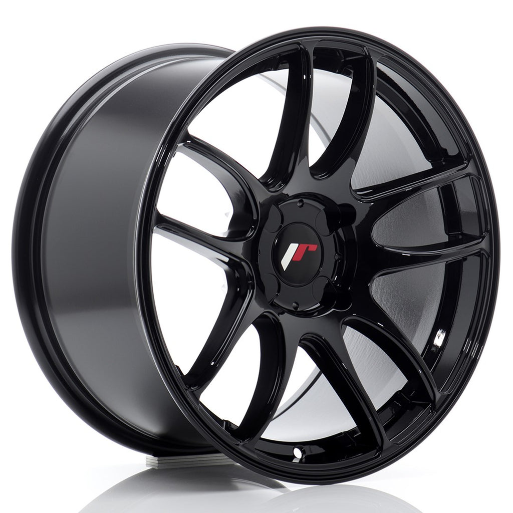 Cerchio in Lega JAPAN RACING JR29 17x9 ET20-38 4H con foratura su misura Gloss Black