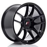 Cerchio in Lega JAPAN RACING JR29 17x9 ET20-38 4H con foratura su misura Gloss Black