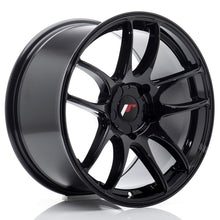 Load image into Gallery viewer, Cerchio in Lega JAPAN RACING JR29 17x9 ET20-38 5H con foratura su misura Gloss Black