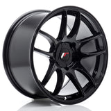 Cerchio in Lega JAPAN RACING JR29 17x9 ET20-38 5H con foratura su misura Gloss Black