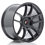 Cerchio in Lega JAPAN RACING JR29 17x9 ET20-38 5H con foratura su misura Hyper Gray