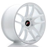 Cerchio in Lega JAPAN RACING JR29 17x9 ET20-38 5H con foratura su misura White