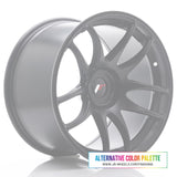 Cerchio in Lega JAPAN RACING JR29 18x10.5 ET15-28 con foratura su misura Custom Finish