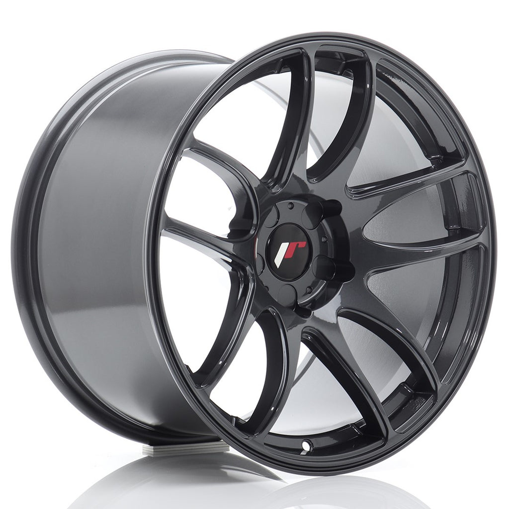 Cerchio in Lega JAPAN RACING JR29 18x10,5 ET15-28 5H con foratura su misura Hyper Gray