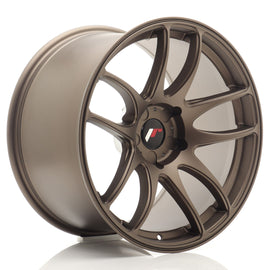 Cerchio in Lega JAPAN RACING JR29 18x10,5 ET15-28 5H con foratura su misura Matt Bronze