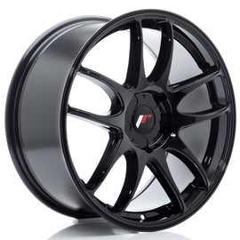Cerchio in Lega JAPAN RACING JR29 18x8,5 ET20-48 5H con foratura su misura Gloss Black