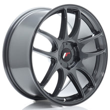 Carica l&#39;immagine nel visualizzatore di Gallery, Cerchio in Lega JAPAN RACING JR29 18x8.5 ET20-48 5H con foratura su misura Hyper Gray