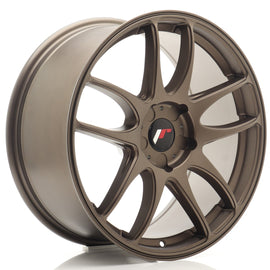 Cerchio in Lega JAPAN RACING JR29 18x8.5 ET20-48 5H con foratura su misura Matt Bronze