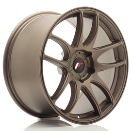 Cerchio in Lega JAPAN RACING JR29 18x9.5 ET20-47 5H con foratura su misura Matt Bronze