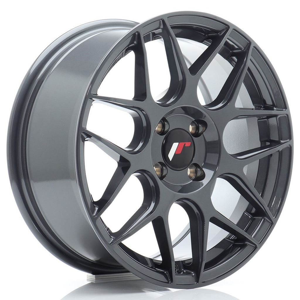 Cerchio in Lega JAPAN RACING JR18 16x7 ET35 4x100 Hyper Gray