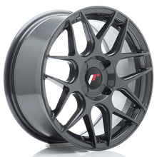 Load image into Gallery viewer, Cerchio in Lega JAPAN RACING JR18 16x7 ET20-35 4H con foratura su misura Hyper Gray