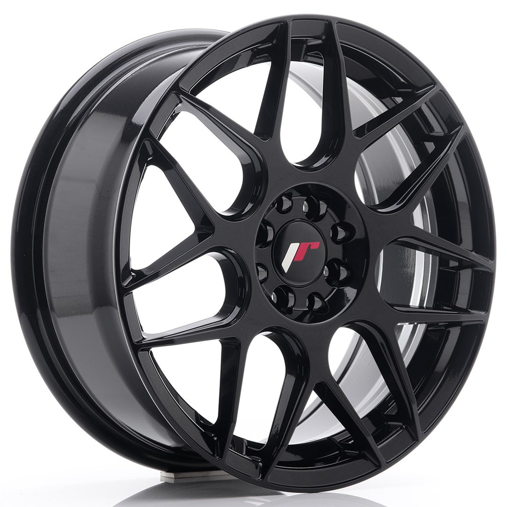 Cerchio in Lega JAPAN RACING JR18 17x7 ET40 4x100/108 Gloss Black