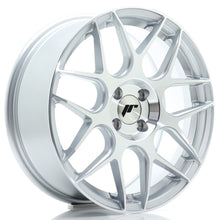 Carica l&#39;immagine nel visualizzatore di Gallery, Cerchio in Lega JAPAN RACING JR18 17x7 ET40 4x100 Silver Machined Face