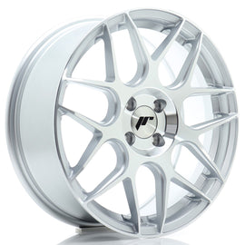 Cerchio in Lega JAPAN RACING JR18 17x7 ET40 4x100 Silver Machined Face