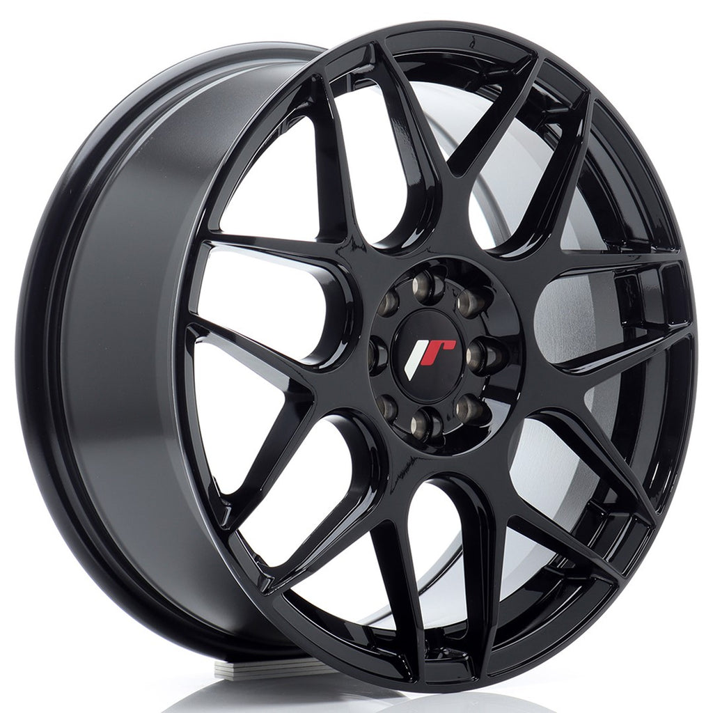 Cerchio in Lega JAPAN RACING JR18 17x7 ET40 5x100/114 Gloss Black
