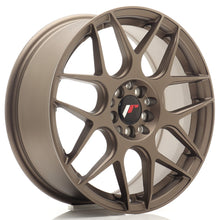 Carica l'immagine nel visualizzatore di Gallery, Cerchio in Lega JAPAN RACING JR18 17x7 ET40 5x100/114 Matt Bronze