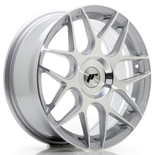 Load image into Gallery viewer, Cerchio in Lega JAPAN RACING JR18 17x7 ET20-40 con foratura su misura Silver Machined Face