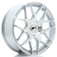 Carica l&#39;immagine nel visualizzatore di Gallery, Cerchio in Lega JAPAN RACING JR18 17x7 ET20-40 con foratura su misura Silver Machined Face