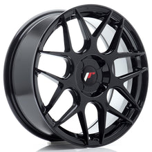 Carica l&#39;immagine nel visualizzatore di Gallery, Cerchio in Lega JAPAN RACING JR18 17x7 ET20-40 4H con foratura su misura Gloss Black