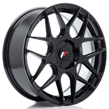 Load image into Gallery viewer, Cerchio in Lega JAPAN RACING JR18 17x7 ET20-40 5H con foratura su misura Gloss Black