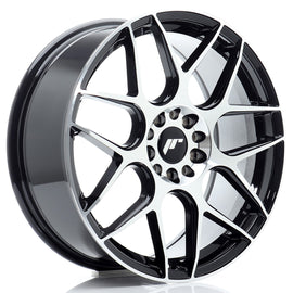 Cerchio in Lega JAPAN RACING JR18 18x7,5 ET40 5x112/114 Black Machined Face