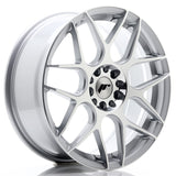 Cerchio in Lega JAPAN RACING JR18 18x7.5 ET40 5x112/114 Silver Machined Face