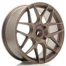 Load image into Gallery viewer, Cerchio in Lega JAPAN RACING JR18 18x7,5 ET20-40 4H con foratura su misura Matt Bronze