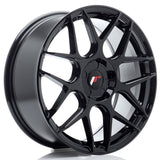 Cerchio in Lega JAPAN RACING JR18 18x7.5 ET20-40 5H con foratura su misura Gloss Black