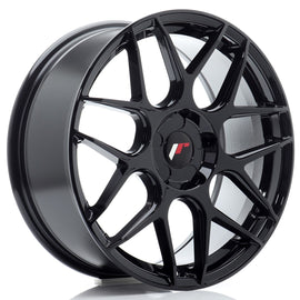 Cerchio in Lega JAPAN RACING JR18 18x7,5 ET20-40 5H con foratura su misura Gloss Black