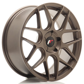 Cerchio in Lega JAPAN RACING JR18 18x7.5 ET20-40 5H con foratura su misura Matt Bronze
