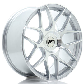 Cerchio in Lega JAPAN RACING JR18 18x8.5 ET41 5x112 Silver Machined