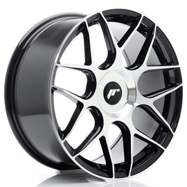 Cerchio in Lega JAPAN RACING JR18 18x8.5 ET35 5x112 Black Machined