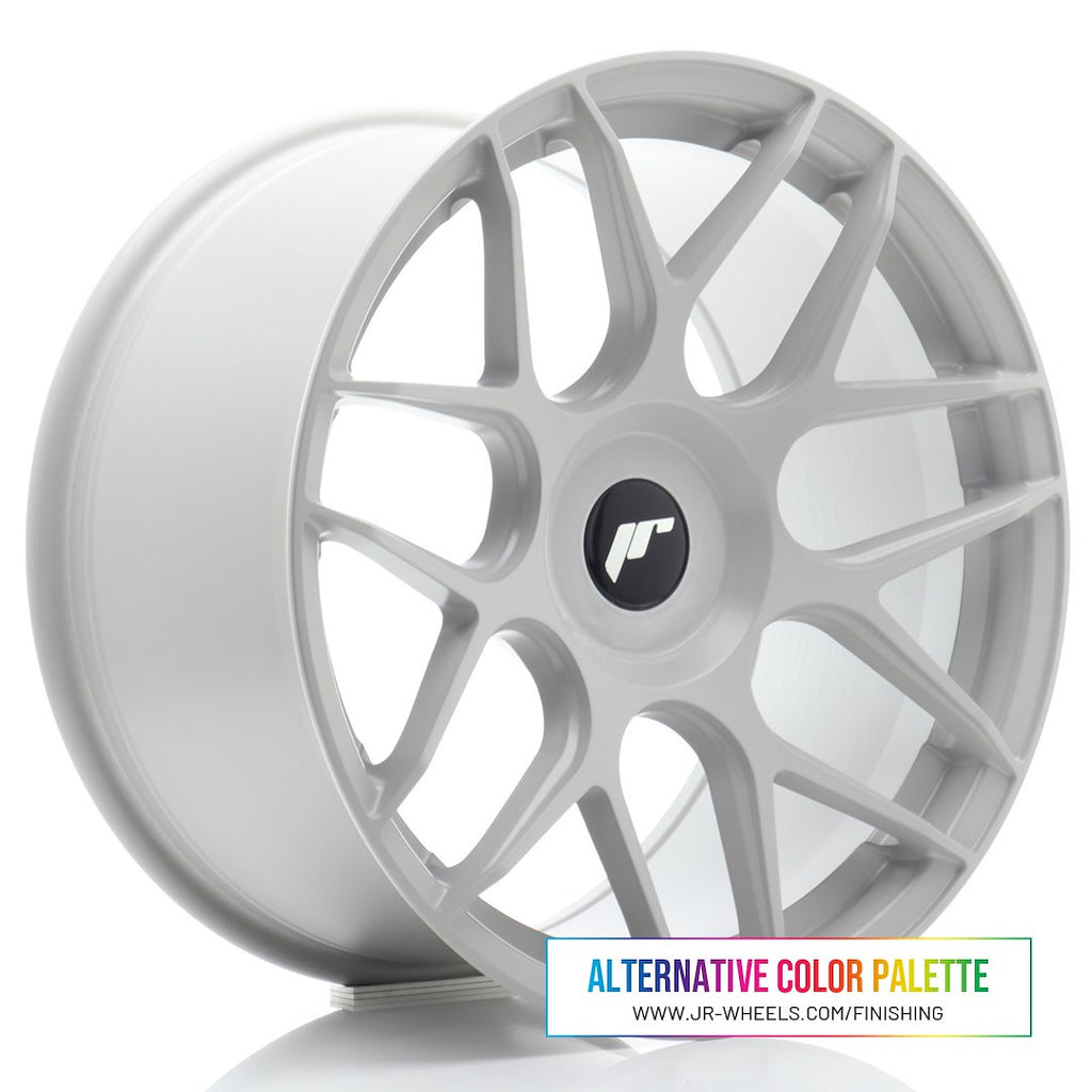 Cerchio in Lega JAPAN RACING JR18 18x9,5 ET20-43 con foratura su misura Custom Finish