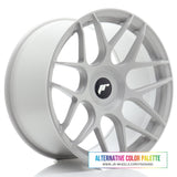 Cerchio in Lega JAPAN RACING JR18 18x9.5 ET20-43 con foratura su misura Custom Finish