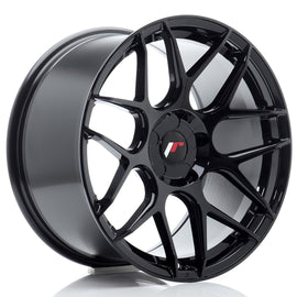 Cerchio in Lega JAPAN RACING JR18 18x9,5 ET20-43 5H con foratura su misura Gloss Black