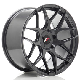 Cerchio in Lega JAPAN RACING JR18 18x9.5 ET20-43 5H con foratura su misura Hyper Gray