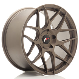 Cerchio in Lega JAPAN RACING JR18 18x9.5 ET20-43 5H con foratura su misura Matt Bronze