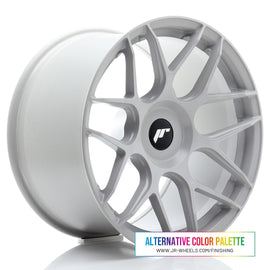 Cerchio in Lega JAPAN RACING JR18 18x10,5 ET0-25 con foratura su misura Custom Finish