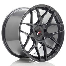 Cerchio in Lega JAPAN RACING JR18 18x10,5 ET0-25 5H con foratura su misura Hyper Gray