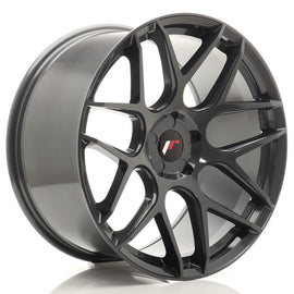Cerchio in Lega JAPAN RACING JR18 20x10 ET20-40 5H con foratura su misura Hyper Gray