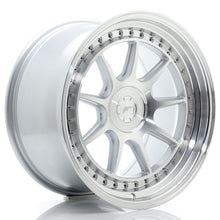 Load image into Gallery viewer, Cerchio in Lega JAPAN RACING JR47 18x9,5 ET15-35 5H con foratura su misura Silver Machined Face